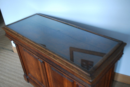 Oak Counter From The Late 19th Century