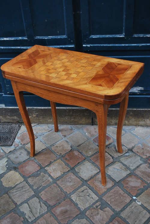 Louis XV Period Games Table