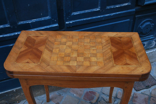 Louis XV Period Games Table