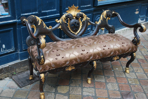 Venetian Sofa Italy, Late 18th Century