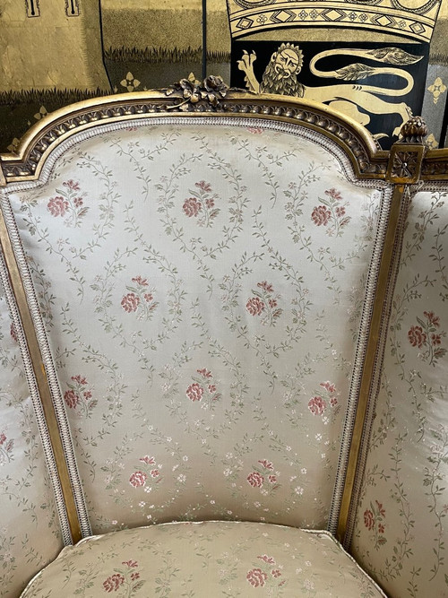 Louis XVI style Bergère à Oreilles