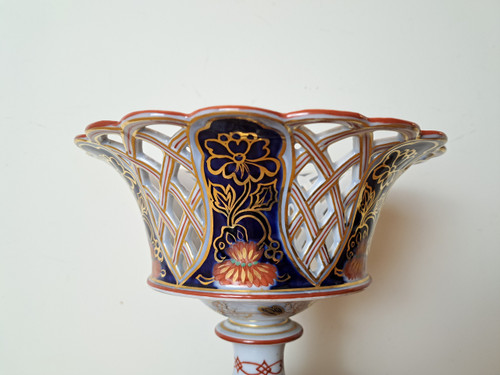 Porcelaine De Bayeux , Coupe Ajouré , XIX°.