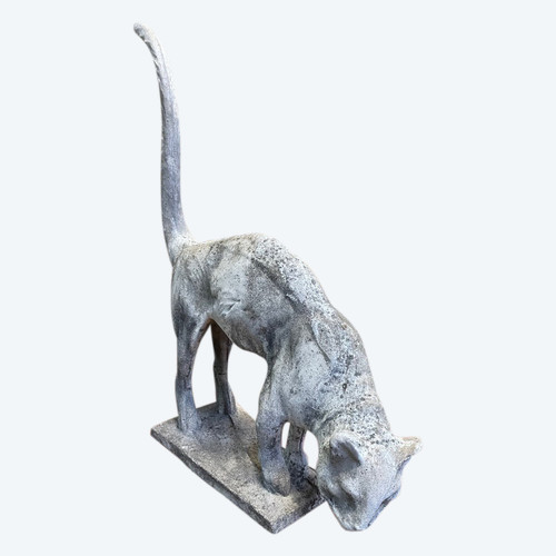 Reconstituted Stone Garden Cat