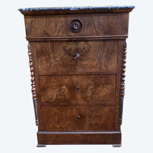 Chiffonnier - Table De Chevet époque Louis Philippe