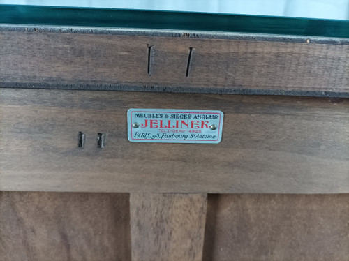 Chippendale English sideboard in mahogany Jellinek Paris