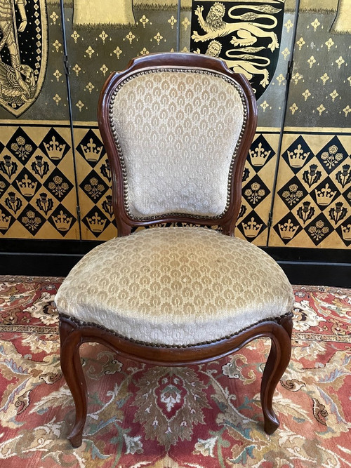 Suite Of 4 Louis Philippe Mahogany Chairs