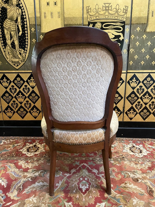 Suite Of 4 Louis Philippe Mahogany Chairs