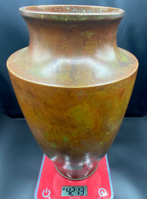 JAPANESE BRONZE VASE