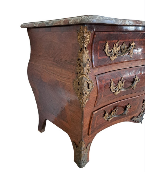 Tomb Commode, Stamped, 18th century.