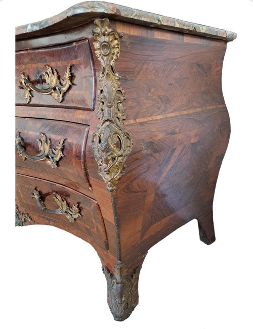 Tomb Commode, Stamped, 18th century.