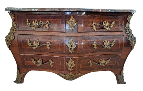 Tomb Commode, Stamped, 18th century.