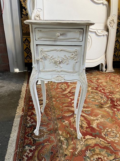 Louis XV Bedroom - Bed - Armoire Et Chevet