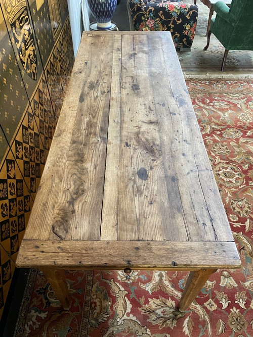 Solid Oak Farm Table