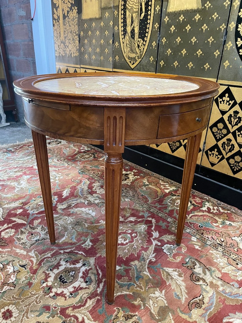 Louis XVI Style Bouillotte Table