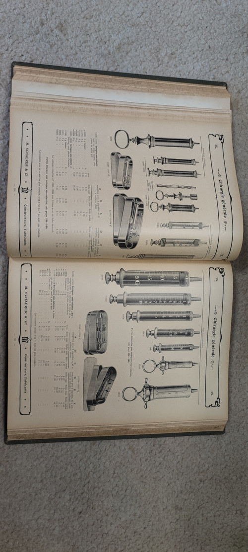 M.Schaerer.strumenti, apparecchi e impianti per la medicina e la chirurgia