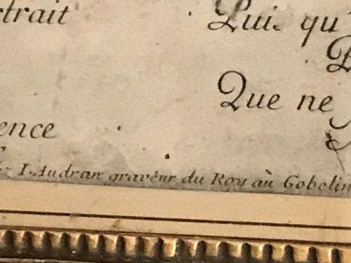 Ritratto a figura intera dell'attore Raymond Poisson nel ruolo di Crispino, acquaforte, XVII secolo