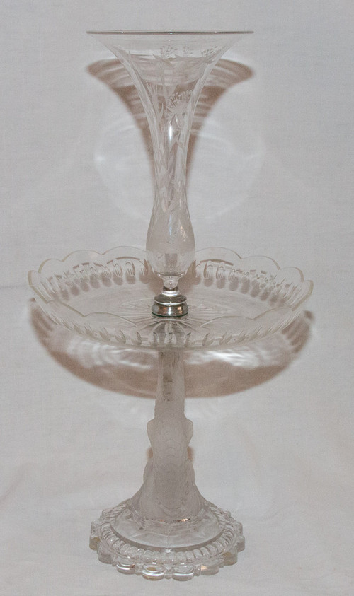 Especially From Baccarat Crystal Table Circa 1900