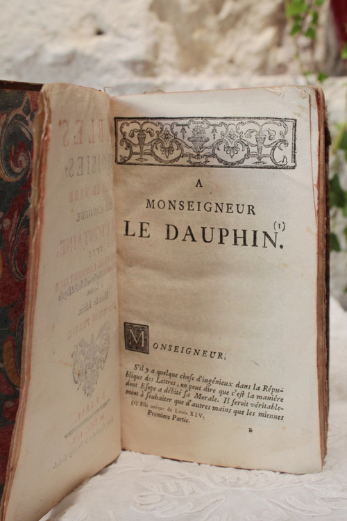 Livre des Fables de la Fontaine édition de 1759