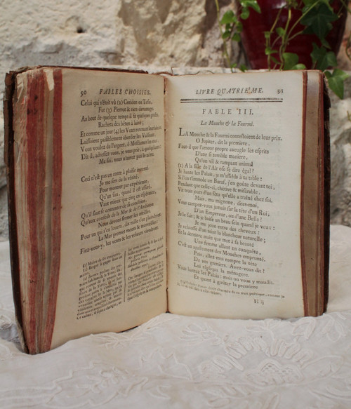 Livre des Fables de la Fontaine édition de 1759