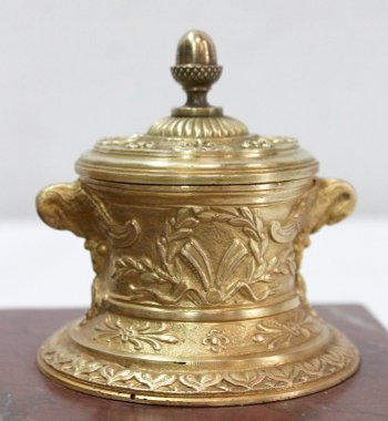  Double inkwell, Napoleon III period - mid 19th century