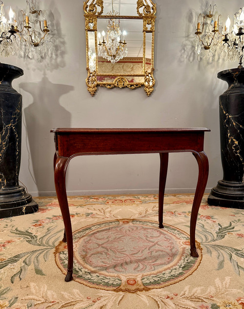 Louis XV period walnut writing table circa 1750