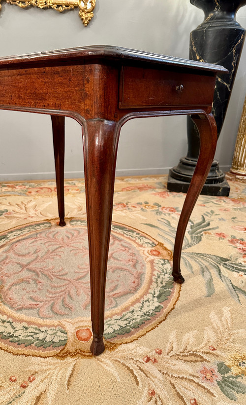 Louis XV period walnut writing table circa 1750