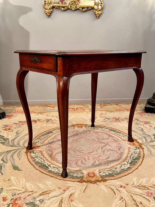 Louis XV period walnut writing table circa 1750