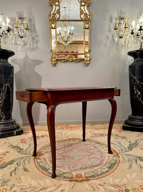 Louis XV period walnut writing table circa 1750