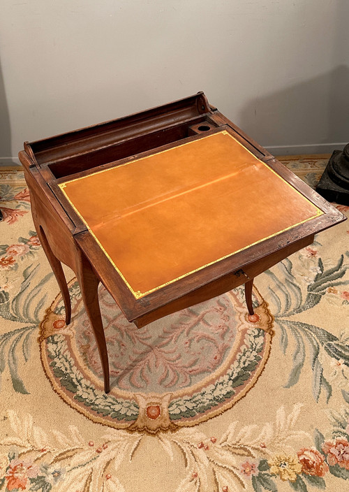 Louis XV Period Walnut Small System Desk 18th Century