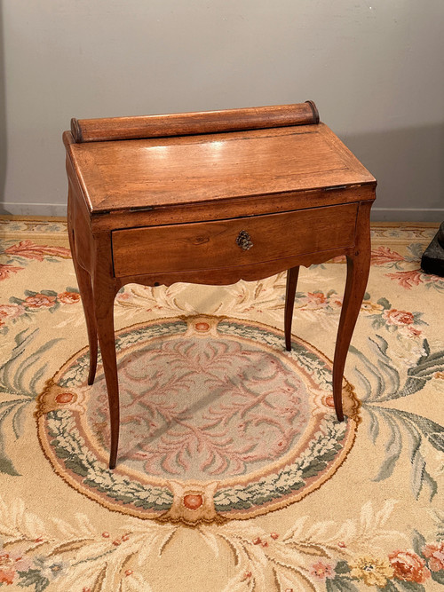 Louis XV Period Walnut Small System Desk 18th Century