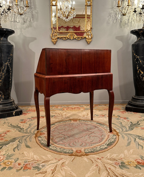 Louis XV inlaid sloping desk circa 1750