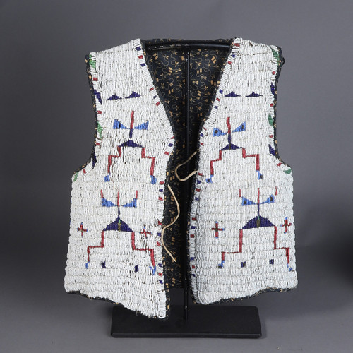 Native American Sioux beaded vest - North America