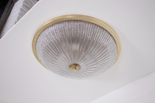 Large Murano ceiling light.