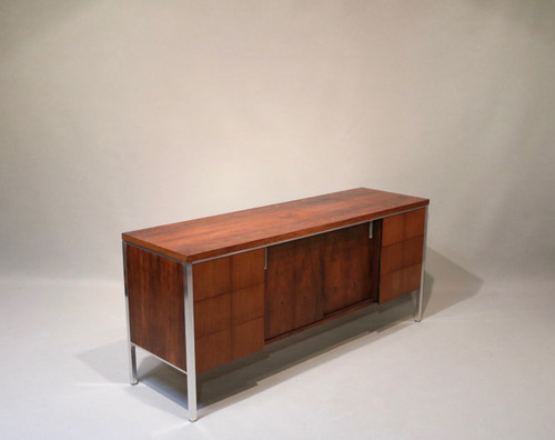 Enfilade buffet Palissandre 1960 1970 Osvaldo Borsani