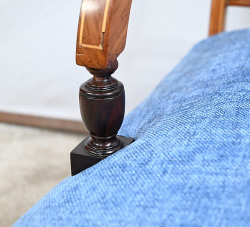 Small Rosewood Armchair, Restoration Period – Early 19th Century