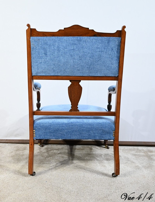 Small Rosewood Armchair, Restoration Period – Early 19th Century