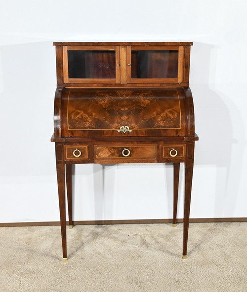 Petit Bureau Bonheur du Jour en Acajou, style Louis XVI/Directoire – Début XXe