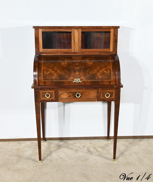 Petit Bureau Bonheur du Jour en Acajou, style Louis XVI/Directoire – Début XXe