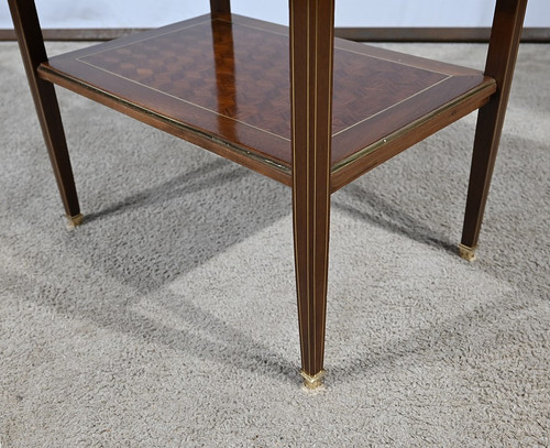 Small Mahogany Living Room Table, Directoire taste – Early 20th century