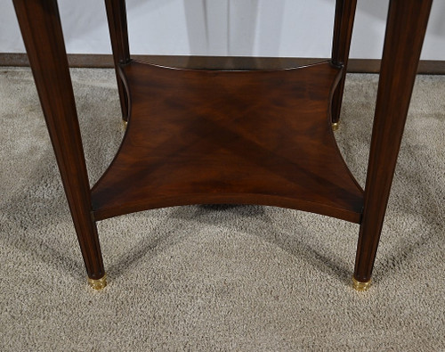 Mahogany Bouillotte Table, Louis XVI style – Late 19th century