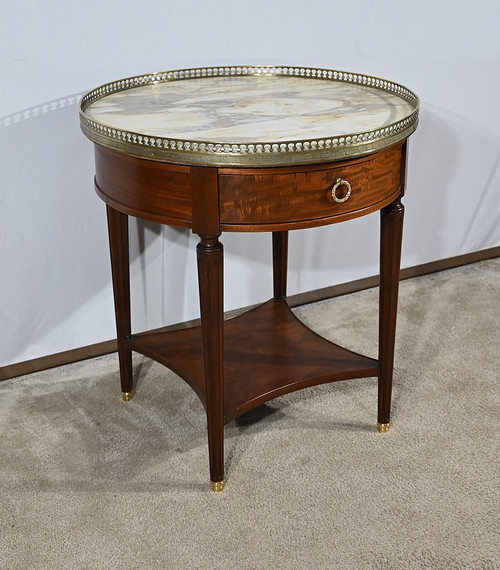 Mahogany Bouillotte Table, Louis XVI style – Late 19th century