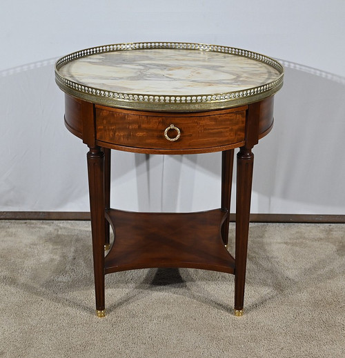 Mahogany Bouillotte Table, Louis XVI style – Late 19th century