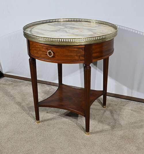 Mahogany Bouillotte Table, Louis XVI style – Late 19th century