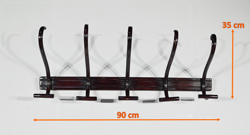 Cloakroom Coat Rack, Thonet – Early 20th Century