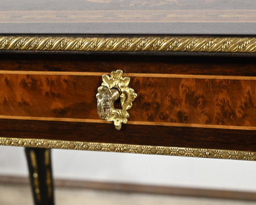 Small Louis XVI style living room table, Napoleon III period – Mid 19th century