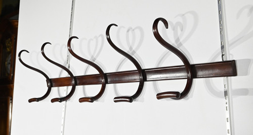 Cloakroom Coat Rack, J&J Kohn – Early 20th Century