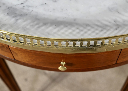 Mahogany Bouillotte Table, Louis XVI style – Mid 20th century