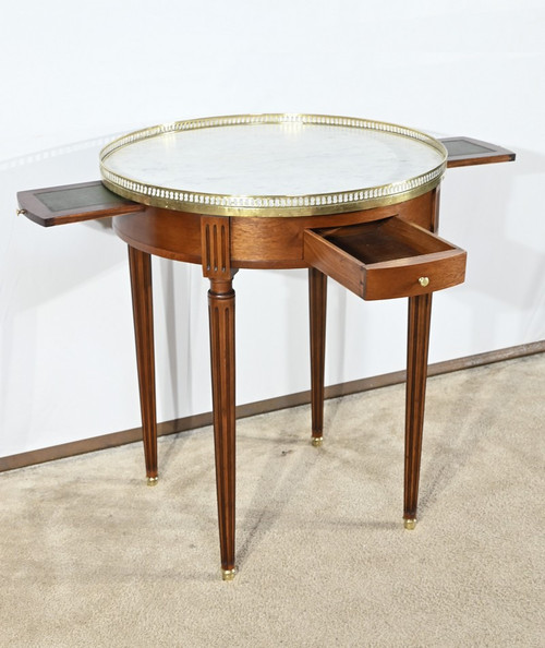 Mahogany Bouillotte Table, Louis XVI style – Mid 20th century