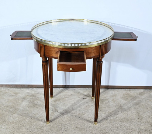 Mahogany Bouillotte Table, Louis XVI style – Mid 20th century