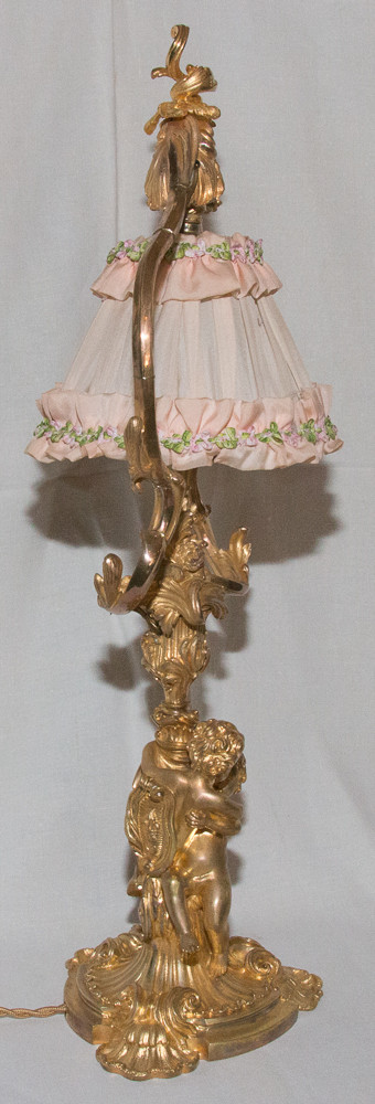 Living Room Lamp In Gilt Bronze Maurice Thibault Paris